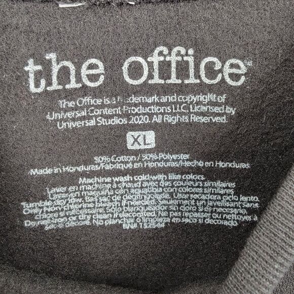 Dunder Mifflin The Office Sweatshirt Mens XL Crew Neck Fleece NEW - Picture 4 of 5